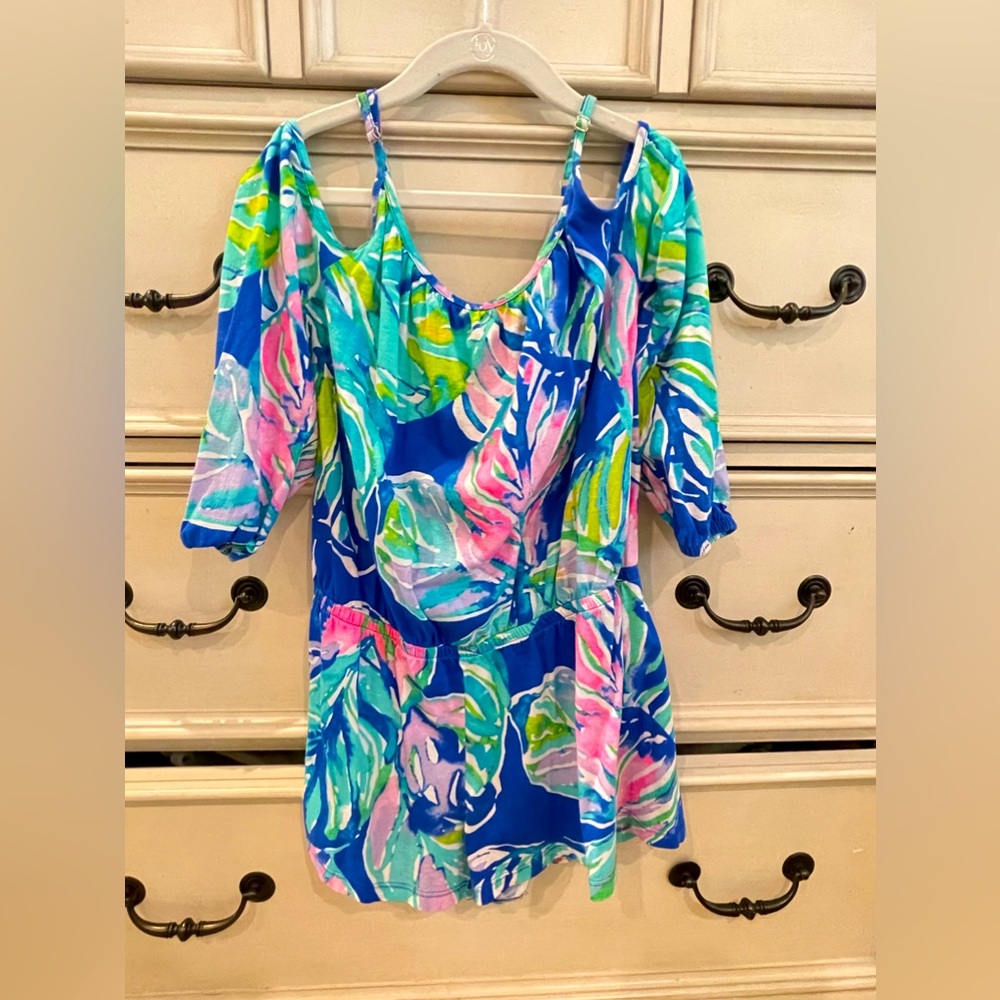 Girls Lily Pulitzer romper size large